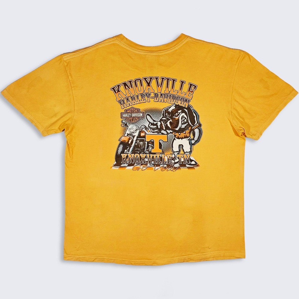 Tennessee Volunteers Vintage Y2K Harley Davidson T-Shirt